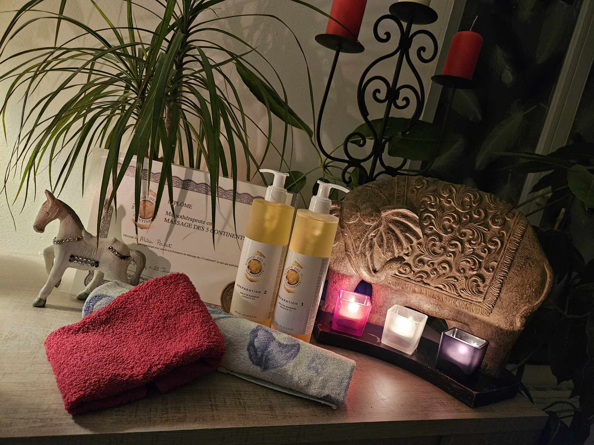 massage des 5 continents